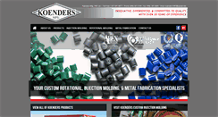 Desktop Screenshot of koendersmfg.com